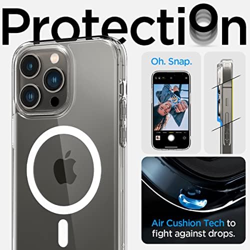 SPIGEN לאייפון 14 Pro Max Case, [טכנולוגיה נגד צינורות] [תואם ל- Magsafe] [הגנה על טיפת ציון צבאי] מארז